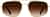Front view of Aviator Sunglasses 1162714 in Gold thumbnail