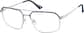 Angle view of Aviator Glasses 1162816 in Blue thumbnail