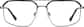 Front view of Aviator Glasses 1162821 in Black thumbnail