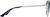 Side view of Aviator Sunglasses 1162912 in Silver thumbnail