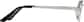 Side view of Oval Sunglasses 1163011 in Silver thumbnail