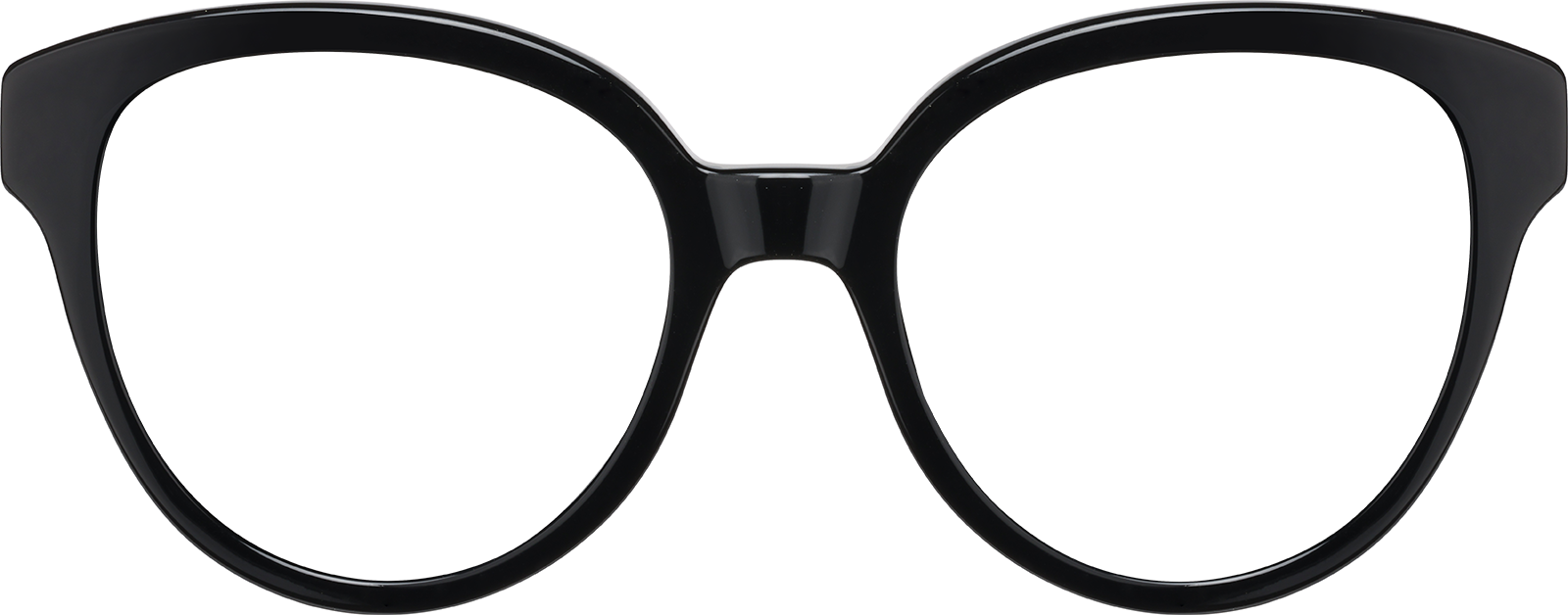 Black Avant-Garde Eyes Glasses #116321 | Zenni Optical