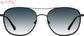 Front view of Vibin' Glasses 1163421 in Black thumbnail
