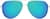 Front view of Aviator Sunglasses 1163511 in Silver thumbnail