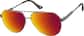 Angle view of Aviator Sunglasses 1163512 in Gray thumbnail