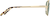 Side view of The Assist 1163614 in Gold thumbnail
