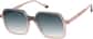 Angle view of Glam Galore Glasses 116412 in Gray thumbnail