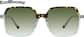 Front view of Glam Galore Glasses 116425 in Tortoiseshell thumbnail