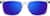 Front view of Rectangle Sunglasses 1165123 in Clear thumbnail