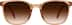 Foldable Square Sunglasses 1165215 in Brown