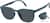 Angle view of Foldable Square Sunglasses 1165216 in Blue thumbnail