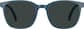 Front view of Foldable Square Sunglasses 1165216 in Blue thumbnail
