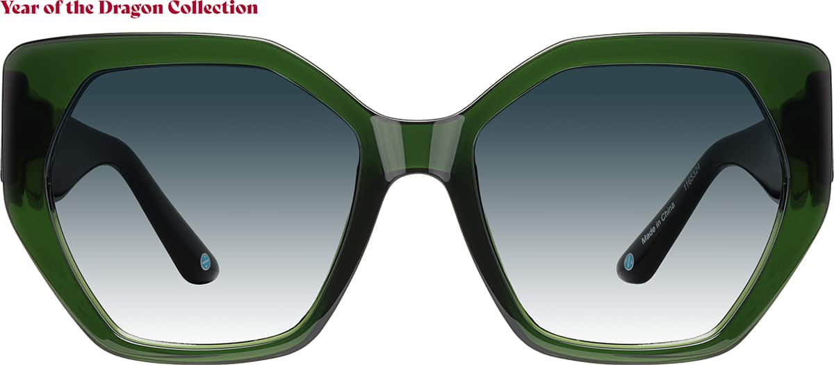 Front view of Lunar Love 1165324 in Green