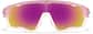 Front view of Zunnies - Wrap-Around Visor Sunglasses 1165419 in Pink thumbnail