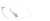 Angle view of Zunnies - Wrap-Around Visor Sunglasses 1165419 in Pink thumbnail