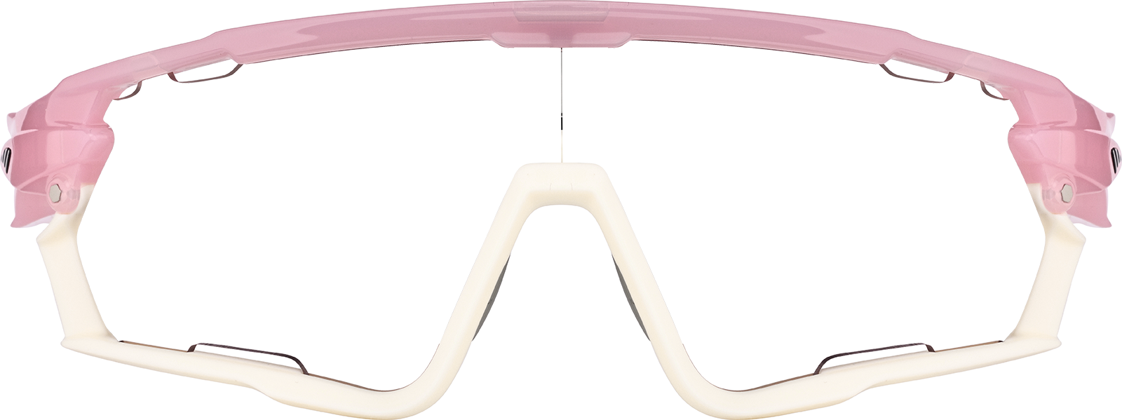 Front view of Zunnies - Wrap-Around Visor Sunglasses 1165419 in Pink