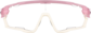 Front view of Zunnies - Wrap-Around Visor Sunglasses 1165419 in Pink thumbnail