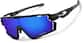 Angle view of Zunnies - Wrap-Around Visor Sunglasses 1165421 in Black thumbnail