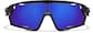 Front view of Zunnies - Wrap-Around Visor Sunglasses 1165421 in Black thumbnail
