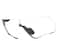 Angle view of Zunnies - Wrap-Around Visor Sunglasses 1165421 in Black thumbnail