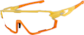 Angle view of Zunnies - Wrap-Around Visor Sunglasses 1165422 in Yellow thumbnail
