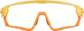 Front view of Zunnies - Wrap-Around Visor Sunglasses 1165422 in Yellow thumbnail