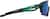 Side view of Zunnies - Wrap-Around Visor Sunglasses 1165434 in Green thumbnail
