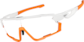Angle view of Zunnies - Wrap-Around Visor Sunglasses 1165442 in Orange thumbnail