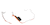 Angle view of Zunnies - Wrap-Around Visor Sunglasses 1165442 in Orange thumbnail