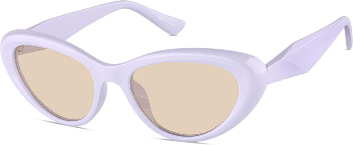 Angle view of Cat-Eye Sunglasses 1165517 in Purple