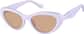 Angle view of Cat-Eye Sunglasses 1165517 in Purple thumbnail