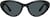Front view of Cat-Eye Sunglasses 1165521 in Black thumbnail
