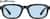 Front view of Rectangle Sunglasses 1165912 in Gray thumbnail