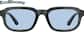 Front view of Rectangle Sunglasses 1165912 in Gray thumbnail