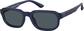 Angle view of Rectangle Sunglasses 1165916 in Blue thumbnail
