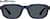 Front view of Rectangle Sunglasses 1165916 in Blue thumbnail