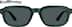 Rectangle Sunglasses 1165924 in Green