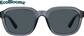 Front view of Square Sunglasses 1166012 in Gray thumbnail