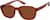 Angle view of Square Sunglasses 1166015 in Brown thumbnail