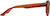 Side view of Square Sunglasses 1166015 in Brown thumbnail