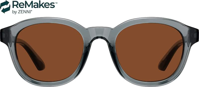 Gray Square Sunglasses