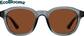 Front view of Round Sunglasses 1166112 in Gray thumbnail