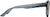Side view of Square Sunglasses 1166112 in Gray thumbnail