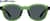 Front view of Square Sunglasses 1166124 in Green thumbnail