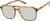 Angle view of Aviator Sunglasses 116615 in Yellow Tortoiseshell thumbnail