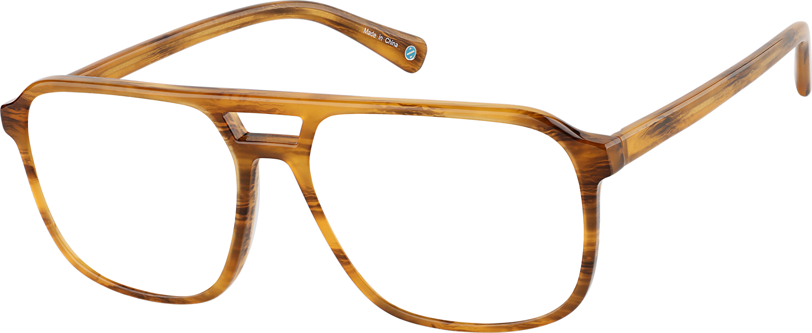 Walsh Aviator Black Glasses | Zeelool Glasses