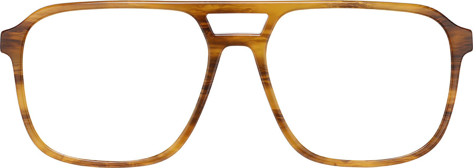 Walsh Aviator Black Glasses | Zeelool Glasses