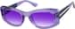 Angle view of More is More Glasses 1166217 in Purple thumbnail