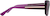Side view of More is More  1166227 in Purple thumbnail