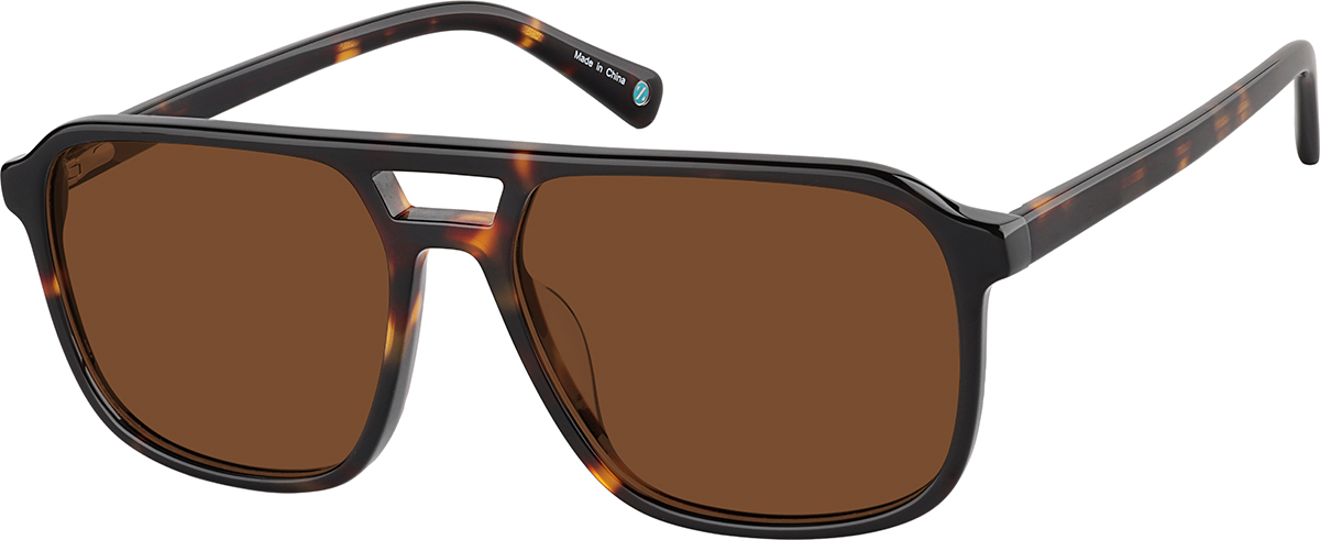 Tortoiseshell Aviator Sunglasses #116625 | Zenni Optical display picture 1